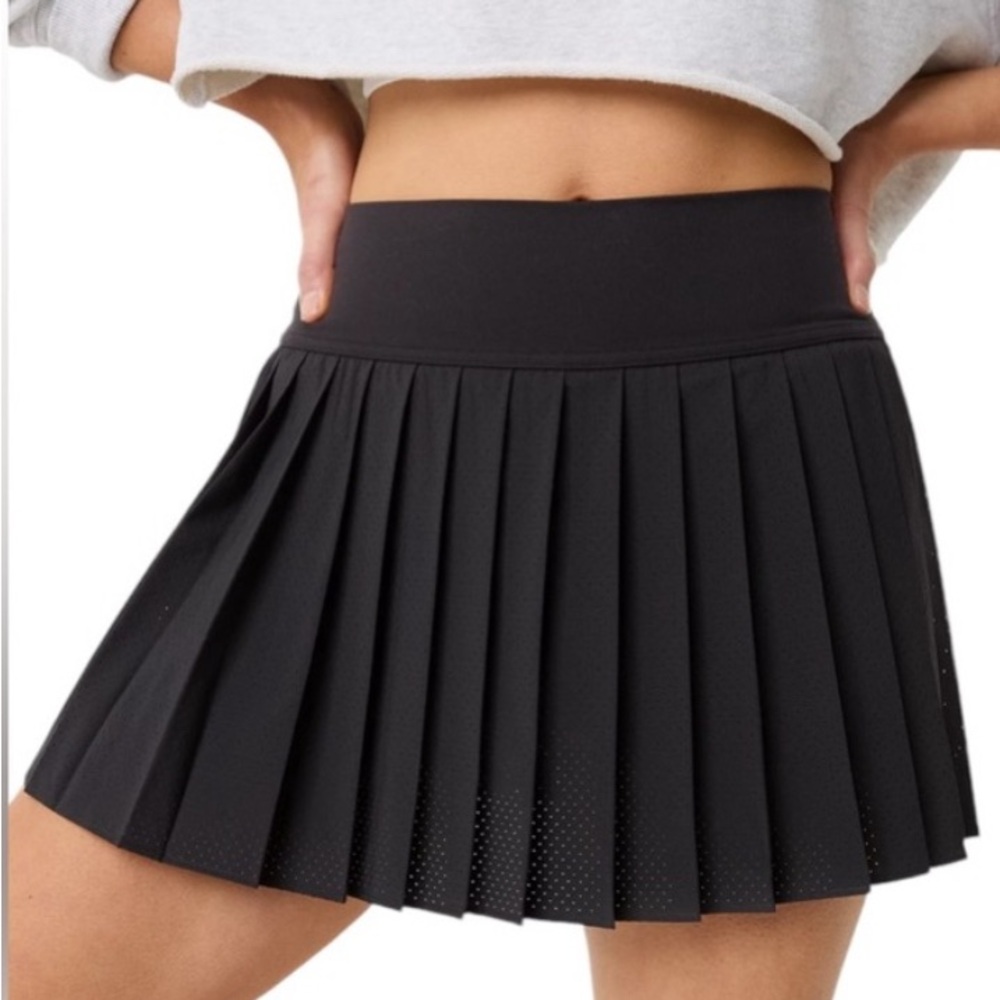 Aerie Offline XS Black Tennis Skort